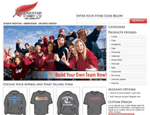 Tablet Screenshot of intermountaintshirts.com